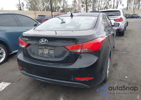 2016 Hyundai Elantra Se из США, поврежденный, VIN 5NPDH4AE5GH747246